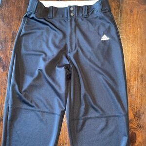 EUC Adidas Baseball Knicker Baseball Athletic Pants Youth Medium